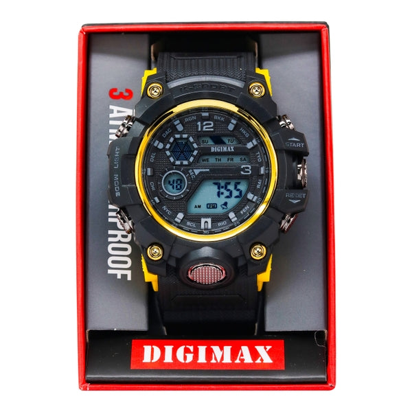 Digimax Water Resistant Boxed Digital Watches  - 10218-DGBX