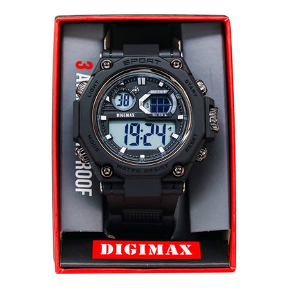 Digimax Water Resistant Boxed Digital Watches  - 10217-DGBX