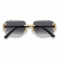 Smoke Gradient Lens Ice Sunglasses - ASG-460