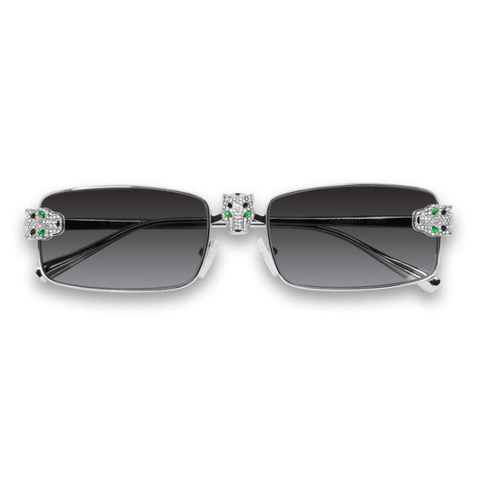 Iced Out Panther Smoke Gradient Sunglasses  - ASG-441