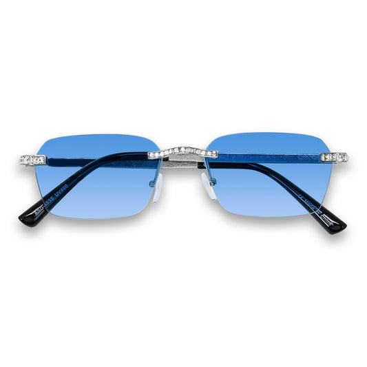 Blue Gradient Lens Ice Sunglasses - ASG-483