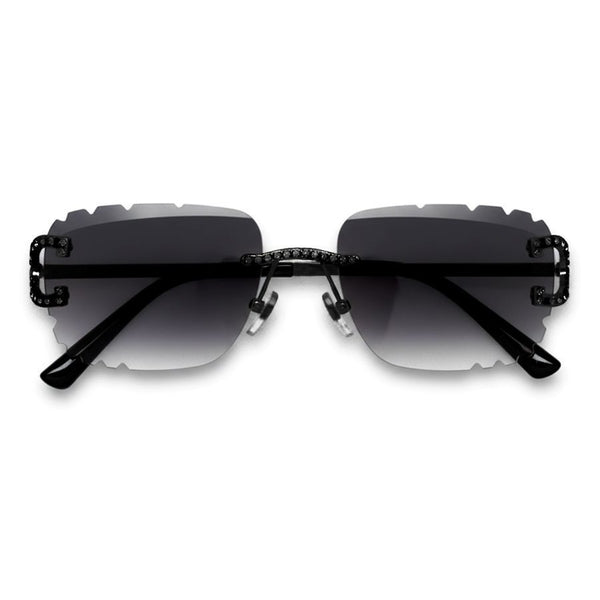Black Lens Ice Sunglasses - ASG-461