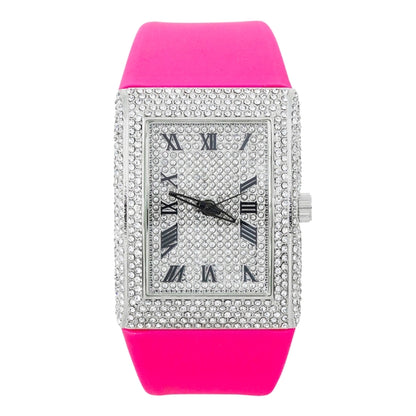 Urban Chandelier Silicone Band Watch -  10230-SB