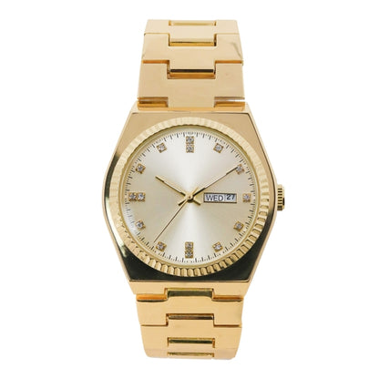 Classic  Metal Band Watch -  10331-MB