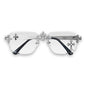 Etched Cross Rimless Sunglasses - ASG-137