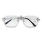 Etched Cross Rimless Fashion Sunglasses - ASG-138