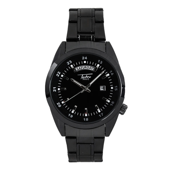 Stainless Steel Round Watch -  10250-MB