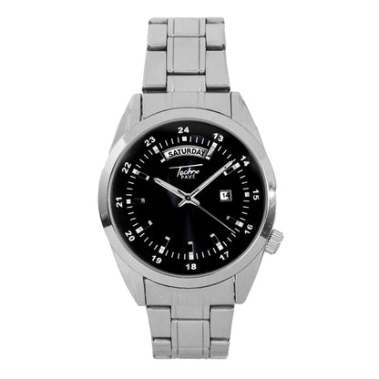 Stainless Steel Round Watch -  10250-MB