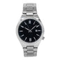 Stainless Steel Round Watch - 10029A-MB