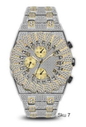 Mens Metal Band Watch  - 10336B-MB