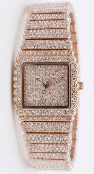 Urban Iced-Out Chandelier Metal Band Watch - 10428-MB