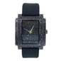 Urban Iced-Out Chandelier Silicon Band Watch - 10340-MB