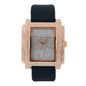 Urban Iced-Out Chandelier Silicon Band Watch - 10340-MB