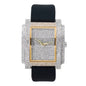 Urban Iced-Out Chandelier Silicon Band Watch - 10340-MB