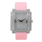 Urban Iced-Out Chandelier Silicon Band Watch - 10340-MB
