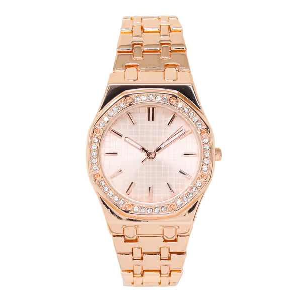Ladies Iced Out Watch -  10343-MB