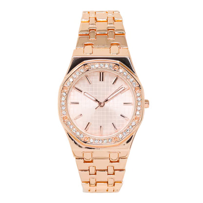 Ladies Iced Out Watch -  10343-MB