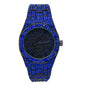 Urban Iced Out 42mm Metal Band Watch - 8651-MB