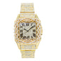 Urban Square Metal Band Watch - 10178B-MB