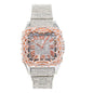 Urban Square Metal Band Watch - 10178B-MB