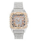 Urban Square Metal Band Watch - 10178B-MB