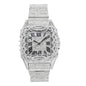 Urban Square Metal Band Watch - 10178B-MB