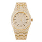 Urban Iced Out 42mm Metal Band Watch - 8651-MB