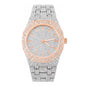Urban Iced Out 42mm Metal Band Watch - 8651-MB