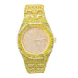 Urban Iced Out 42mm Metal Band Watch - 8651-MB