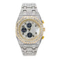 Urban Iced Out Metal Band Watch - 10030-MB