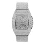 Urban Iced-Out Chandelier Metal Band Watch - 10036B-MB
