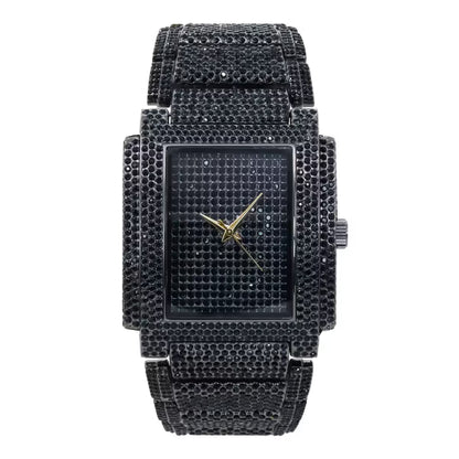 Urban Iced-Out Chandelier Metal Band Watch - 10339-MB