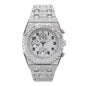 Urban Iced Out Metal Band Watch - 10030-MB