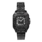Ladies Iced-Out 34mm Metal Band Watch - 9204L-MB