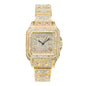 Ladies Iced-Out 34mm Metal Band Watch - 9204L-MB