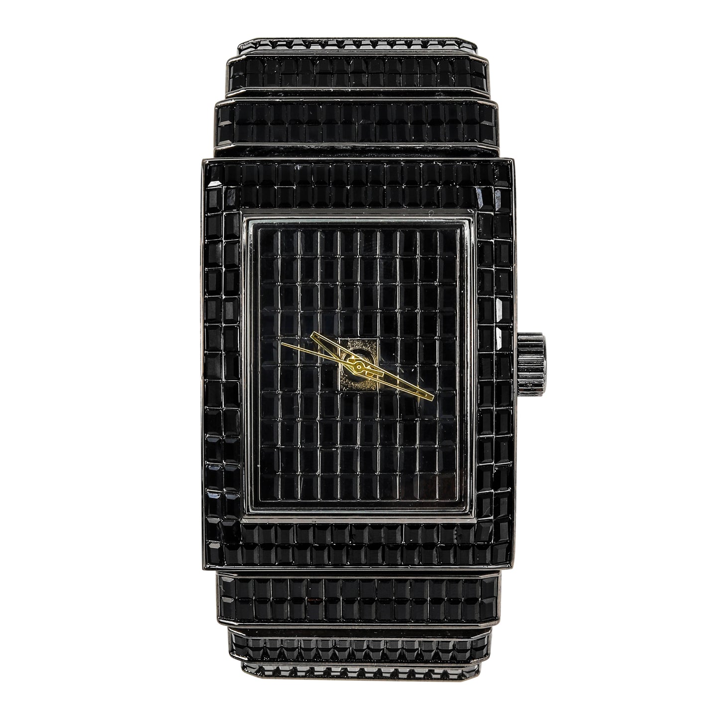 Urban Iced-Out Chandelier Metal Band Watch - 10011-MB