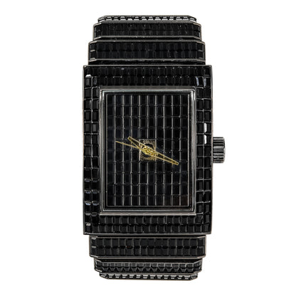 Urban Iced-Out Chandelier Metal Band Watch - 10011-MB