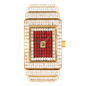 Urban Iced-Out Chandelier Metal Band Watch - 10011-MB
