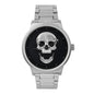 Classic Skull Metal Band Watch - 10026-MB