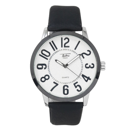 Classic Leather Band Watch - 10033-LB