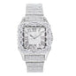 Urban Square Metal Band Watch - 10178B-MB
