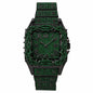 Urban Square Metal Band Watch - 10178B-MB