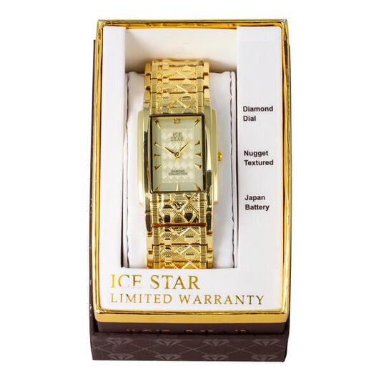 Classic Nugget Diamond Boxed Watch - NGD-9657