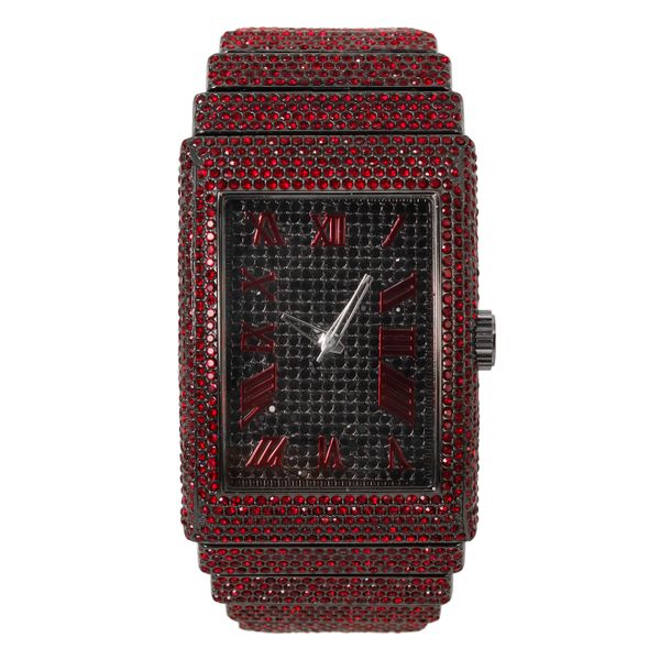 Urban Iced-Out 46mm Chandelier Metal Band Watch - 9832-MB