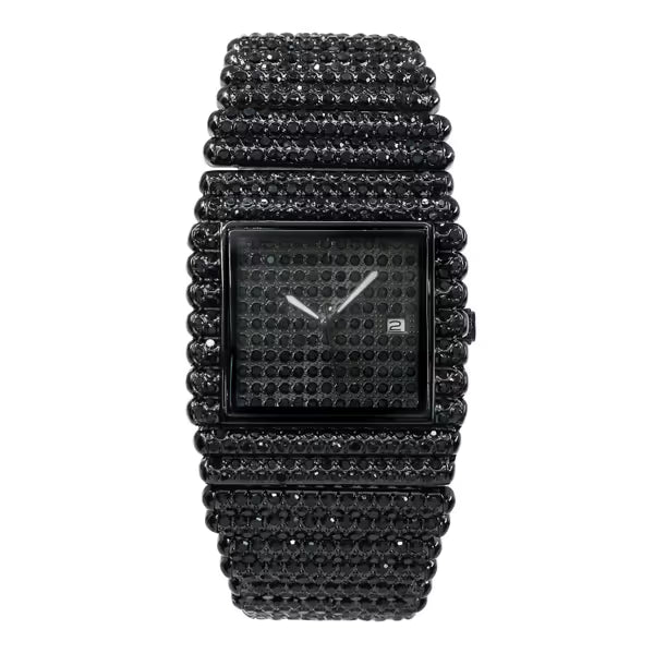 Urban Iced-Out Chandelier Metal Band Watch - 10428-MB