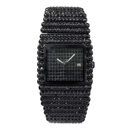 Urban Iced-Out Chandelier Metal Band Watch - 10428-MB