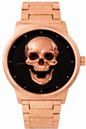 Classic Skull Metal Band Watch - 10026-MB