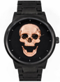 Classic Skull Metal Band Watch - 10026-MB