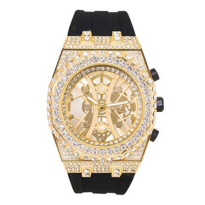 Urban 43mm Silicone Band Watch - 9709C-SB