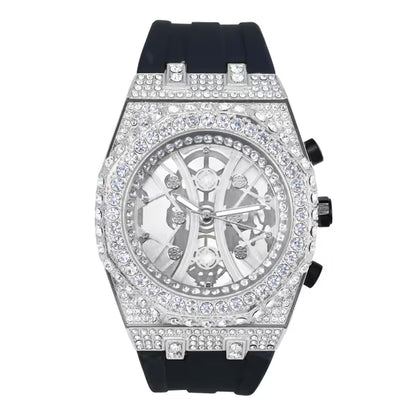 Urban 43mm Silicone Band Watch - 9709C-SB